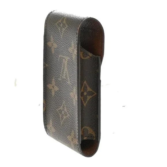 LOUIS VUITTON Etui Cigarette Case Monogram Leather Brown M63024 01RF680 - Picture 4 of 11